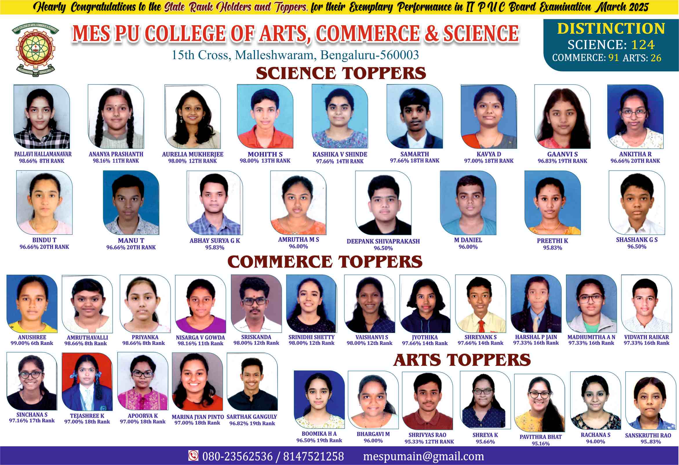 MES PU College of Arts, Commerce and Science